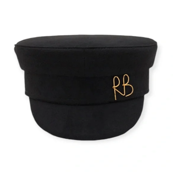 RUSLAN BAGINSKIY Coveted Monogram-embellished Baker Boy Cap - Picture 1 of 4
